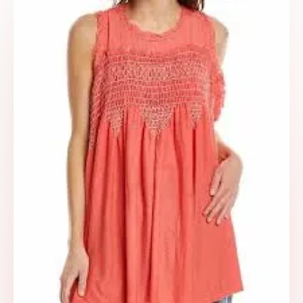 🆕 Free People Sea Breeze Tunic in the color Electropop. NWT. - Picture 5 of 7
